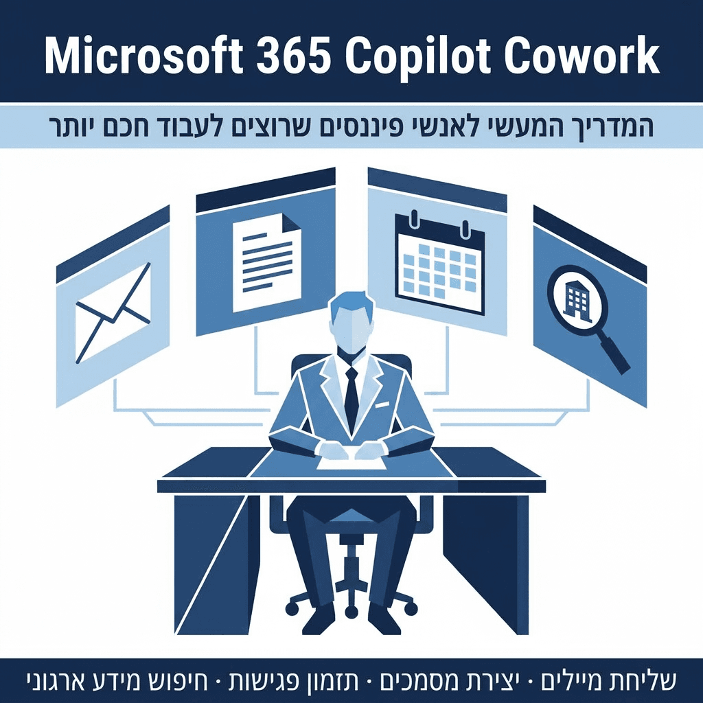 Microsoft 365 Copilot Cowork — המדריך המעשי לאנשי כספים