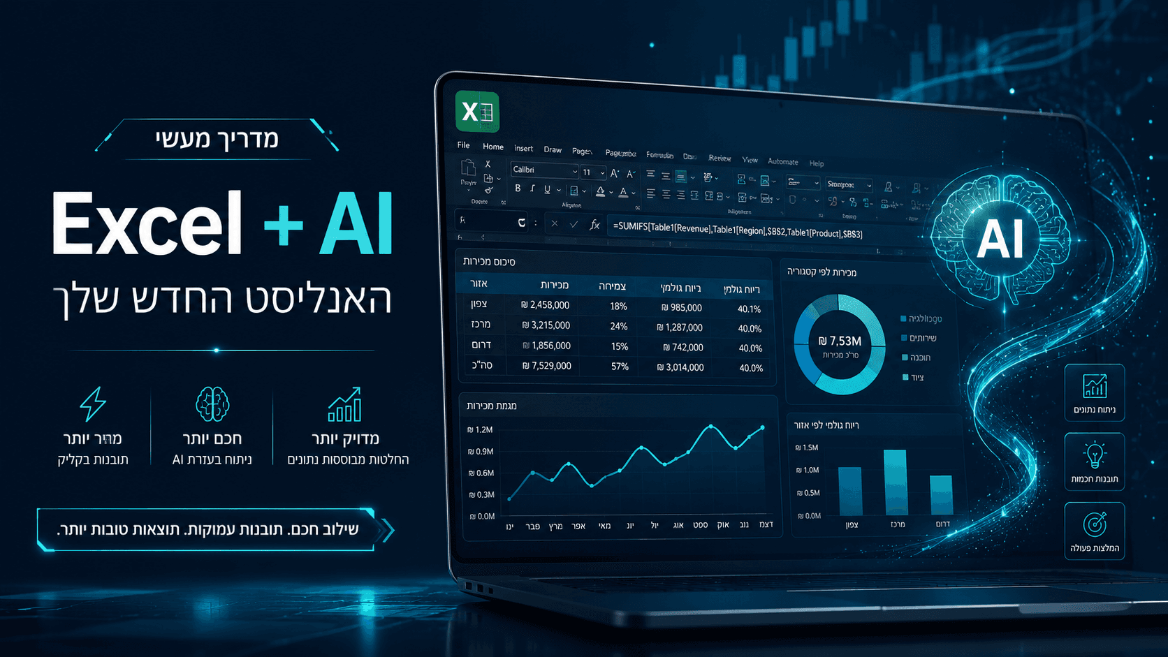 Excel + AI — האנליסט החדש שלך