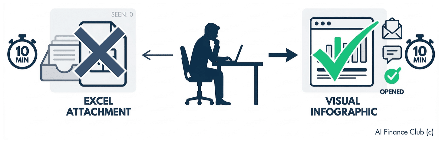 ניתוח מול הצגה