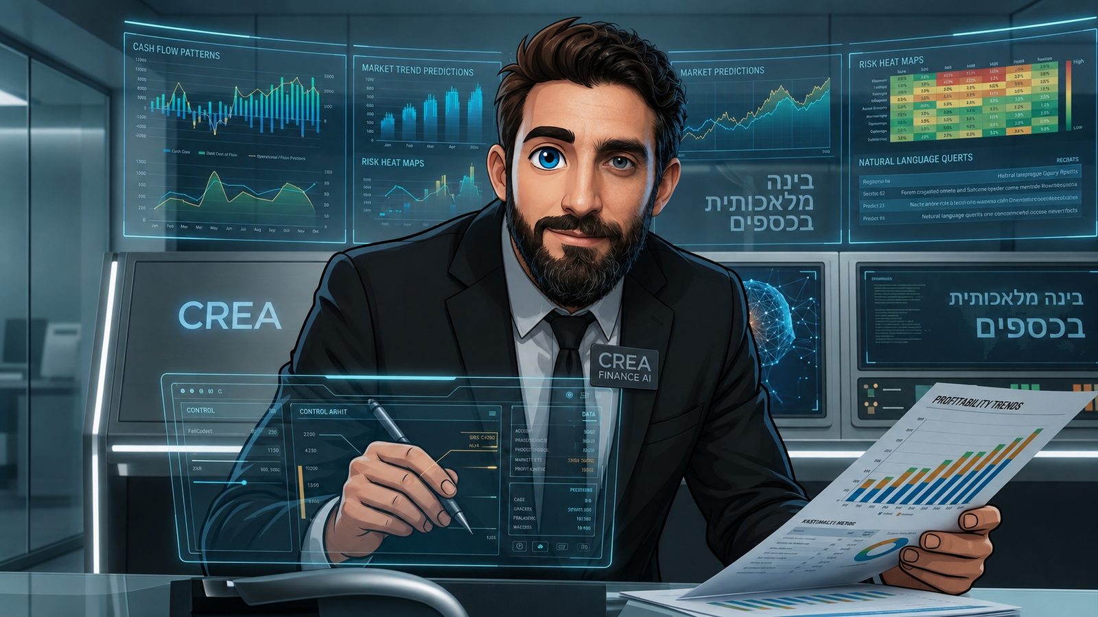פונקציית כספים מבוססת AI